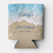 Blue Beach Waves Bat Mitzvah koeler (Voorkant)