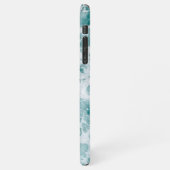 Blue Beach Waves Phone Case iPhone Hoesje (Linkerkant)