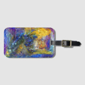 Blue Beast Running Bagagelabel (Voorkant (horizontaal))