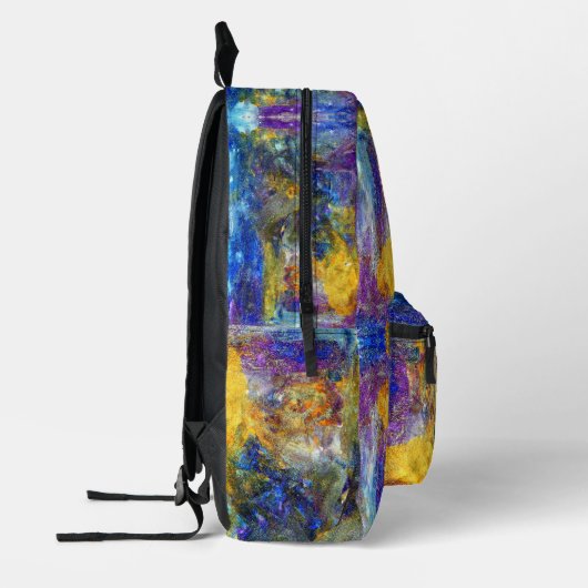 Blue Beast Running Bedrukte Rugzak (Links)