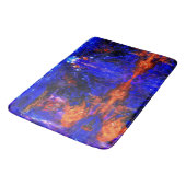 Blue Beast Running Fire Badmat (Gekanteld)