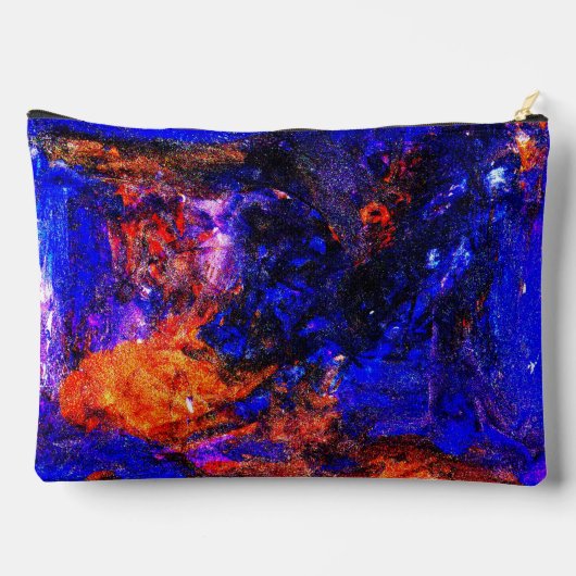 Blue Beast Running Fire Etui (Achterkant)