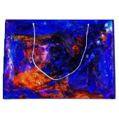 Blue Beast Running Fire Groot Cadeauzakje (Voorkant)