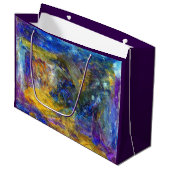 Blue Beast Running Groot Cadeauzakje (Voorkant Gekanteld)