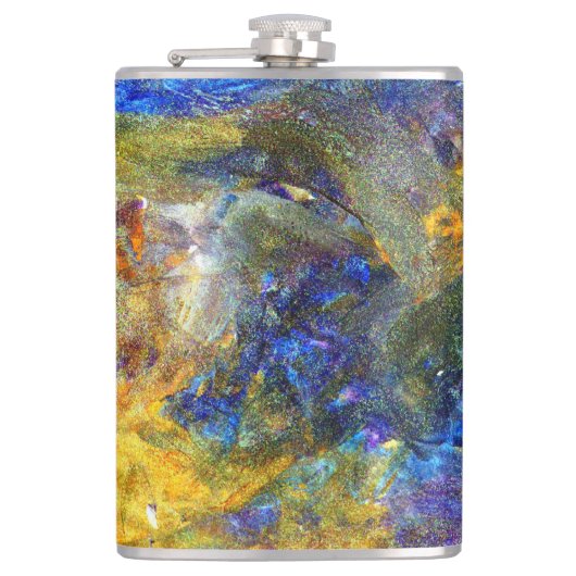 Blue Beast Running Heupfles (Voorkant)