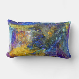 Blue Beast Running Kussen