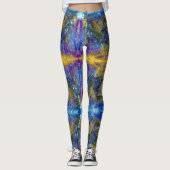 Blue Beast Running Leggings (Voorkant)
