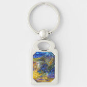 Blue Beast Running Sleutelhanger (Voorkant)