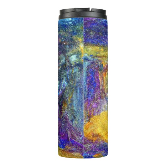 Blue Beast Running Thermosbeker (Achterkant)