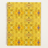 Blue Beast Running Yellow Planner (Voorkant)