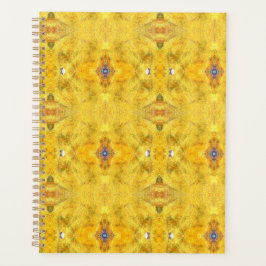 Blue Beast Running Yellow Planner