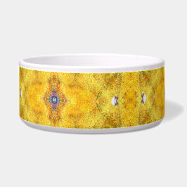 Blue Beast Running Yellow Voerbakje