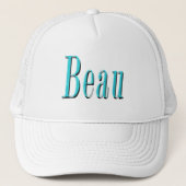Blue Beau Name Logo, Trucker Pet (Voorkant)