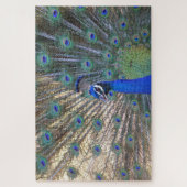 Blue Beauty Peacock Legpuzzel (Verticaal)