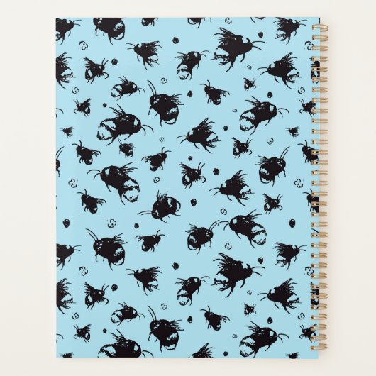 Blue Bee Planner – Gepersonaliseerd vakantiegesche (Achterkant)