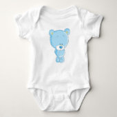 Blue Beer Baby Jersey Bodysuit (Voorkant)