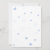 Blue Beer Het is een Boy Baby shower Kaart (Achterkant)