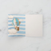 Blue Beer Hot-Air Ballonuitnodiging (Binnen)