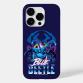 Blue Beetle Retrowave City zonsondergang Case-Mate iPhone Case (Achterkant)