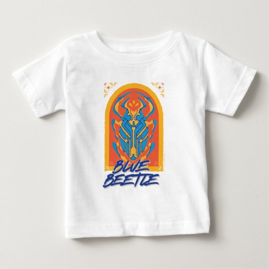 Blue Beetle Scarab Talavera Graphic (Voorkant)