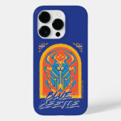 Blue Beetle Scarab Talavera Graphic Case-Mate iPhone Case (Achterkant)