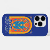 Blue Beetle Scarab Talavera Graphic Case-Mate iPhone Case (Achterkant (horizontaal))