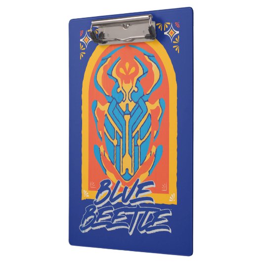 Blue Beetle Scarab Talavera Graphic Klembord (Links)