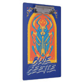 Blue Beetle Scarab Talavera Graphic Klembord (Rechts)