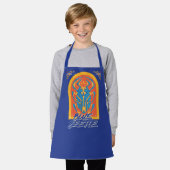 Blue Beetle Scarab Talavera Graphic Schort (Gedragen)