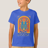 Blue Beetle Scarab Talavera Graphic T-shirt (Voorkant)