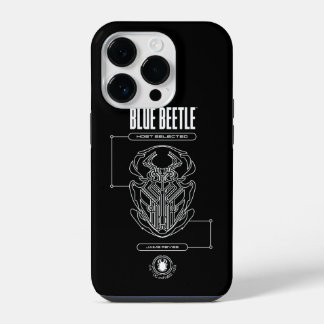 Blue Beetle Scarab Tech Graphic iPhone 14 Plus Hoesje