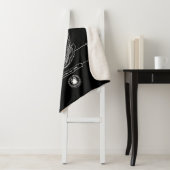 Blue Beetle Scarab Tech Graphic Sherpa Deken (In situ)