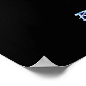 Blue Beetle Scarab Theatrale Poster (Hoek)