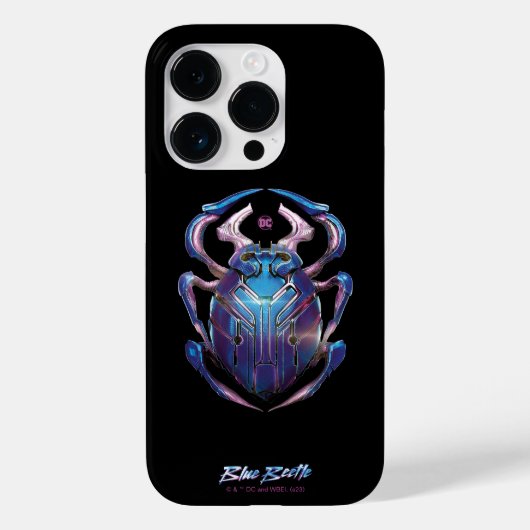 Blue Beetle Scarab Theatrale Poster Case-Mate iPhone Case (Achterkant)