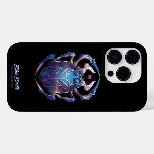 Blue Beetle Scarab Theatrale Poster Case-Mate iPhone Case (Achterkant (horizontaal))
