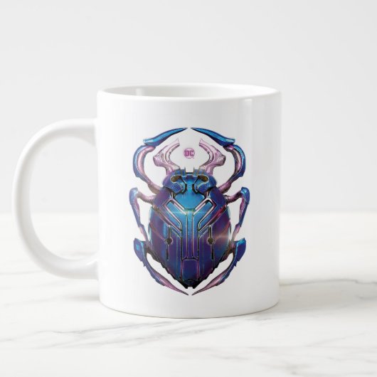 Blue Beetle Scarab Theatrale Poster Grote Koffiekop (Links)