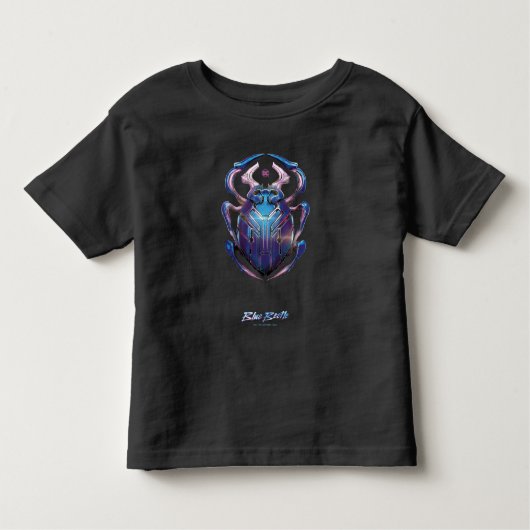 Blue Beetle Scarab Theatrale Poster Kinder Shirts (Voorkant)