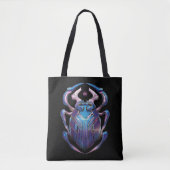 Blue Beetle Scarab Theatrale Poster Tote Bag (Voorkant)