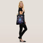 Blue Beetle Scarab Theatrale Poster Tote Bag (Op model)