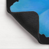 Blue Begonia  Mousepad Muismat (Hoek)