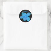 Blue Begonia  Sticker (Tas)