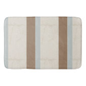 Blue beige Brown Soft Polka Dots Retro Background Badmat (Voorkant)