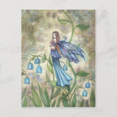 Blue Bell Fairy Art Briefkaart (Voorkant)