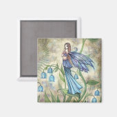 Blue Bell Fairy Fantasy Art Magneet (Voorkant / Achterkant)