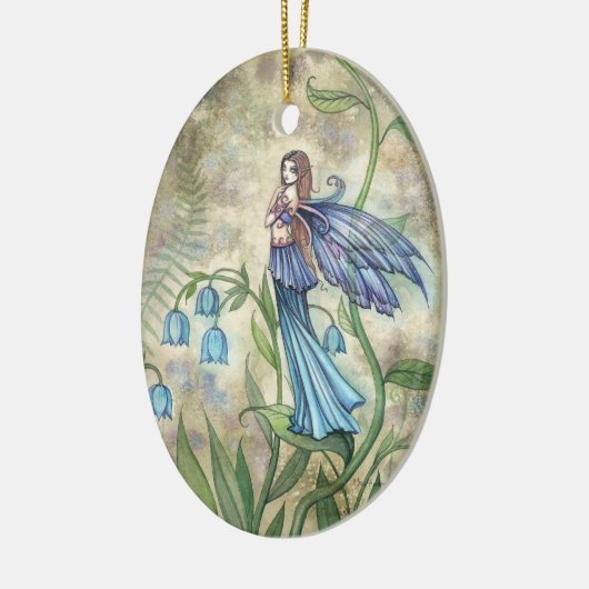 Blue Bell Flower Fairy Ornament (Links)
