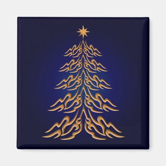 Blue Bell kerstboom magneet (Voorkant)