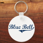 Blue Bell Pennsylvania Classic Design Sleutelhanger (Voorkant)