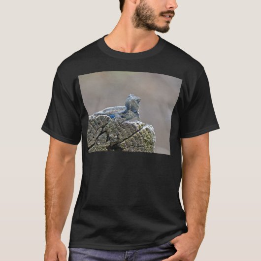 Blue Belly Alligator Lizard T-shirt (Voorkant)