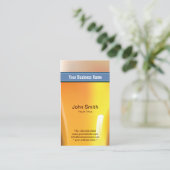 Blue Belt Liquor Store Bar Bartender Visitekaartje (Staand voorkant)