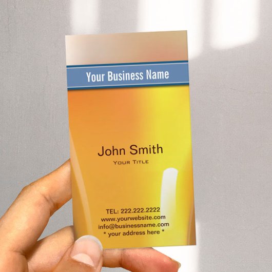 Blue Belt Liquor Store Bar Bartender Visitekaartje